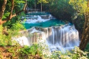 Huai Mae Khamin Waterfall, Thailand