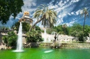 Fountain at the Zoo of Barcelona