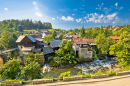 Waterfalls on Korana River, Croatia