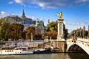 Alexandre III Bridge in Paris