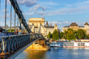 Chain Bridge in Budapest, Hungary