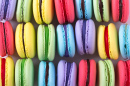 Colorful French Macarons