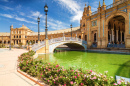 Plaza de Espana in Sevilla, Spain