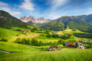 Val Di Funes, Italian Alps