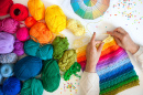 Crocheting the Rainbow