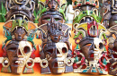 Mayan Wooden Masks