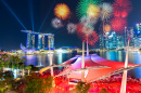 Fireworks in Singapore