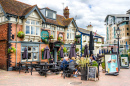 Traditional Pub on Poole Quay, England