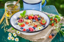 Healthy Muesli with Berries