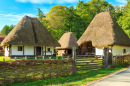 Old Peasant Houses, Astra Village, Romania