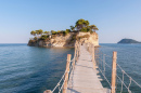 Wooden Bridge to Cameo Island, Greece