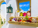 Flowers on a Window Sill, Naoussa Village