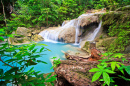 Erawan Waterfall, Thailand