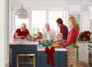 Family Preparing Christmas Dinner