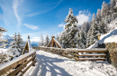 Wooden Bridge, Davos, Switzerland