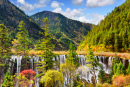 Nuo Ri Lang Waterfall, Jiuzhai Valley, China