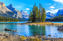 Maligne Lake, Jasper NP, Alberta