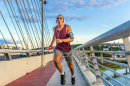 Jogging on a Bridge