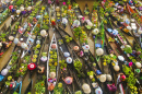 Floating Market in Borneo