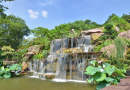 Chinese Garden Waterfall