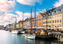 Nyhavn Waterfront, Copenhagen, Denmark