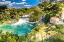 Skradinski Buk Waterfall, Croatia