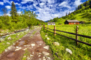 Mountain Landscape, Carpathians, Ukraine