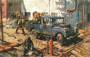 Land Rover Advertising Postcard