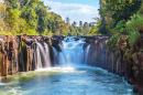 Pha Souam Waterfall, Laos