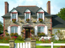 House with Garden in Normandy, France