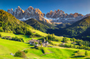 Santa Maddalena Village, Italy