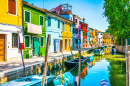 Burano Island, Venice, Italy