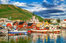 Historic Town of Husavik, Iceland