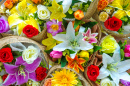 Bouquets in the Florist Shop