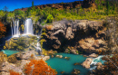 Waterfall in Konya, Turkey