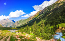 Mountain Summit Landscape