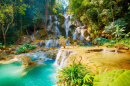 Kuang Si Waterfall, Laos