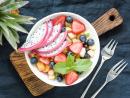 Fruit Salad with Dragonfruit