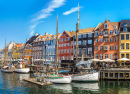 Nyhavn Waterfront, Copenhagen, Denmark