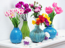 Flowers In Vases