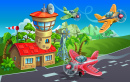 Cartoon Airport