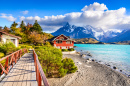 Pehoe Lake, Patagonia, Chile