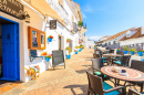 Street Restaurant in Mijas Town, Spain