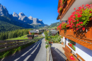 Colfosco Alpine Village, Dolomites, Italy