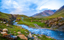 Mountain River Landscape