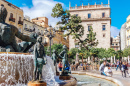 Virgen Square, Valencia, Spain