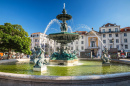 Rossio Square, Lisbon, Portugal