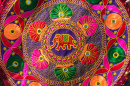 Colorful Indian Embroidery