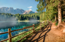 Carezza Lake, Italian Alps