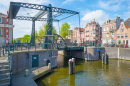 Canal in Amsterdam, The Netherlands